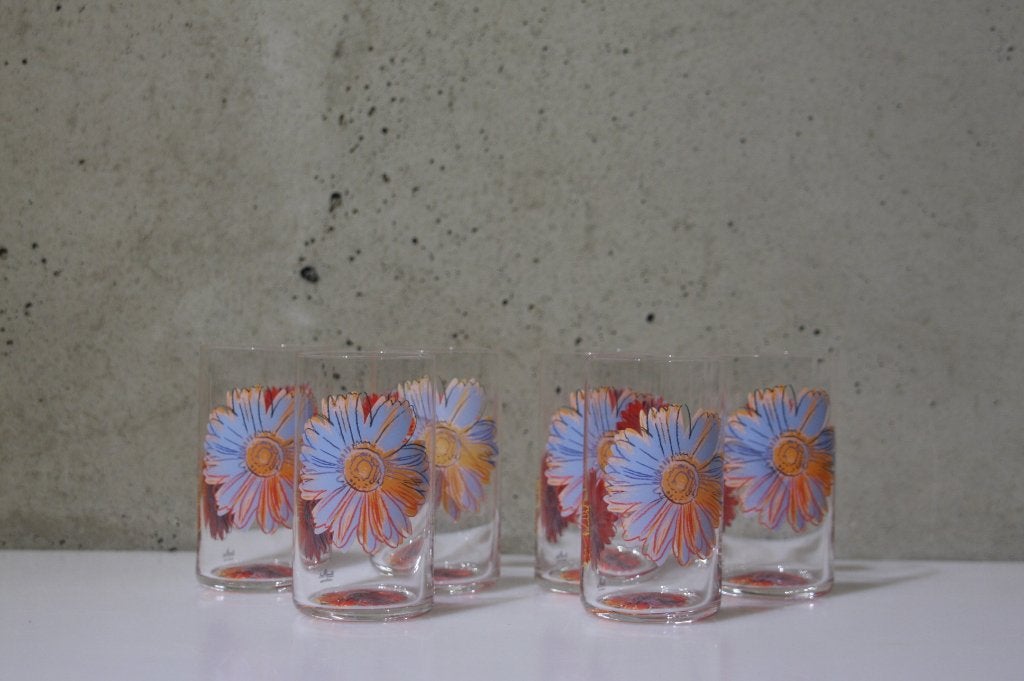 6 Rosenthal - Andy Warhol - Studio Linie - Daisies - 1970's, Ophalen of Verzenden, Zo goed als nieuw, Overige typen