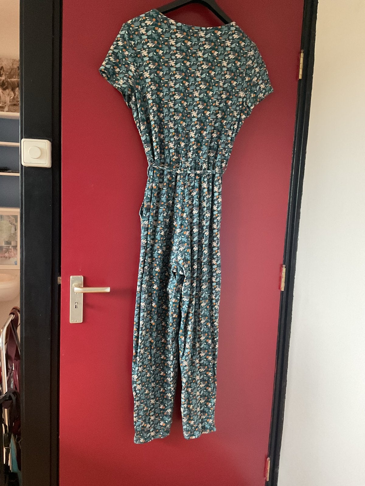 Bloemenprint Jumpsuit Maat 14 van Seasalt Cornwall., Ophalen of Verzenden, Zo goed als nieuw, Maat 42/44 (L), Groen