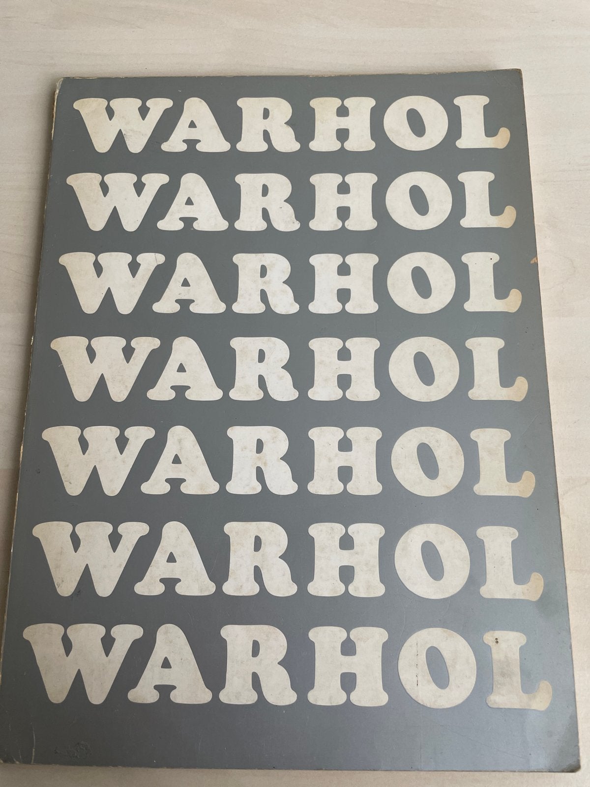 Andy Warhol tentoonstellingscatalogus 1969, Ophalen of Verzenden, Gelezen, Overige onderwerpen