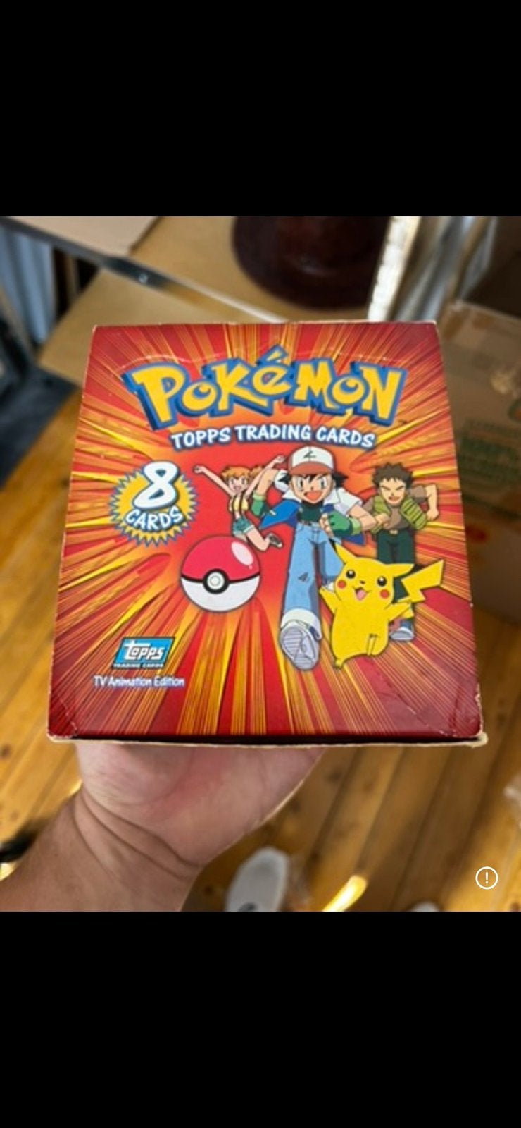 Vintage Boosterbox 36 boosters Topps Pokemon, Ophalen of Verzenden, Zo goed als nieuw, Boosterbox