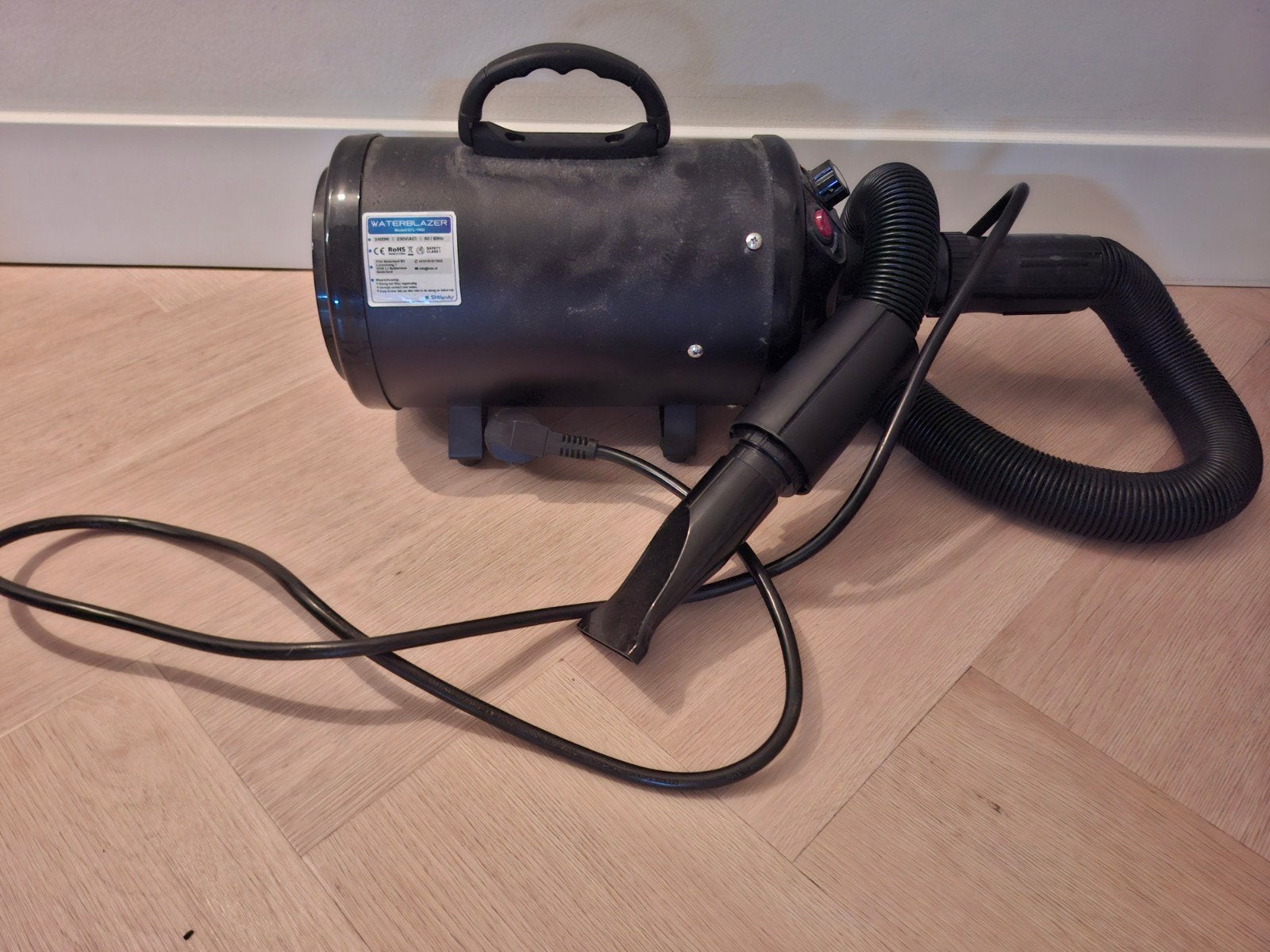 Waterblazer/Föhn voor honden, Ophalen of Verzenden, Zo goed als nieuw