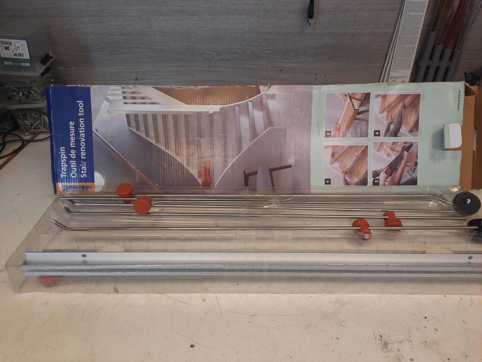 Trapspin - Traprenovatie Gereedschap, Ophalen of Verzenden, Zo goed als nieuw, Overige typen, Overige merken