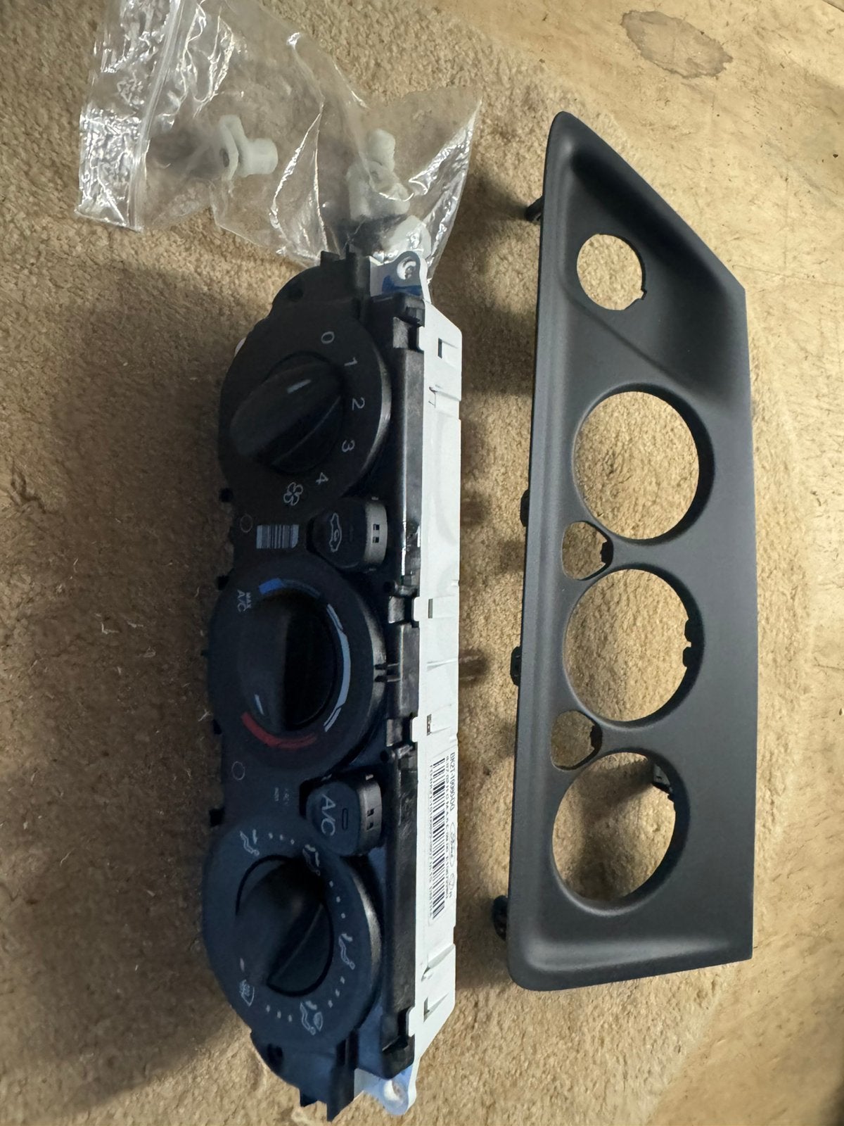 Kachel bedieningspaneel ford transit costum 2016, Auto-onderdelen, Ophalen of Verzenden, Nieuw, Ford