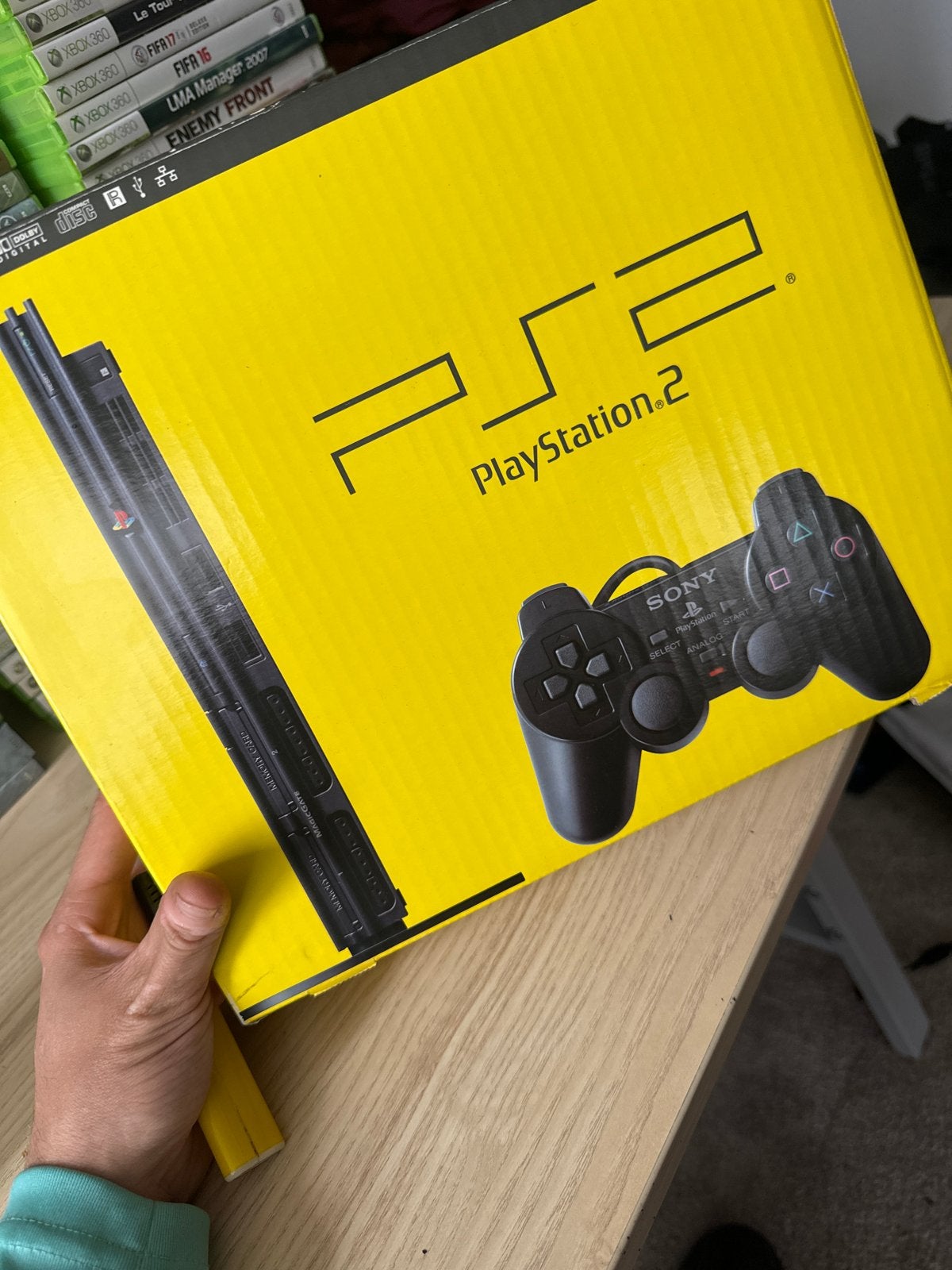 Sony PlayStation 2 Slim - Zwart - In originele doos, Spelcomputers en Games, Spelcomputers | Sony PlayStation 2, Zwart, Ophalen of Verzenden