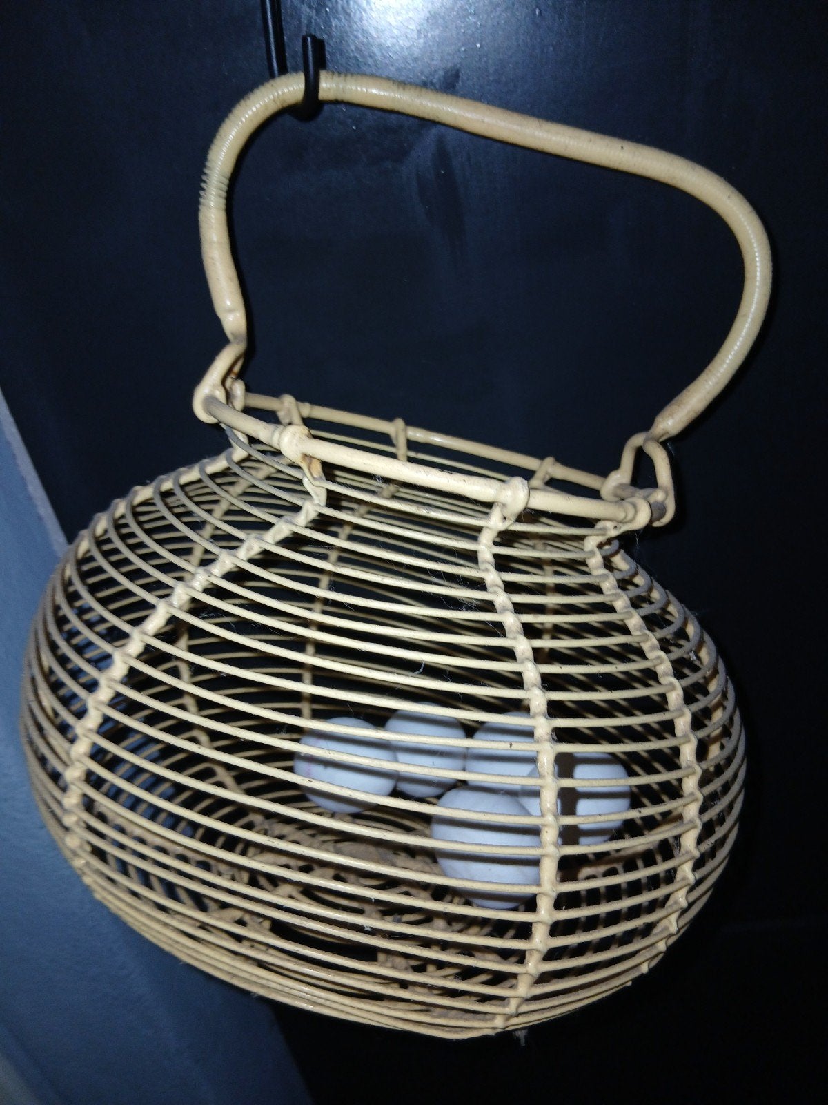 brocante Franse eiermand, Antiek en Kunst, Ophalen of Verzenden