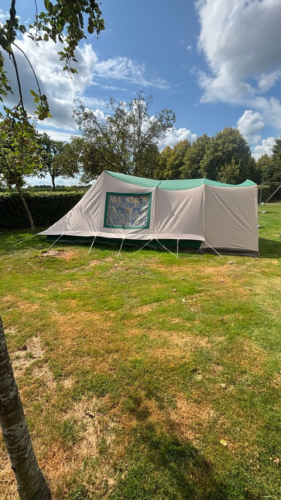 Gerjak outdoor 4-6 persoons tent  met luifel, Caravans en Kamperen, Tenten, Ophalen, Gebruikt, Tot en met 6