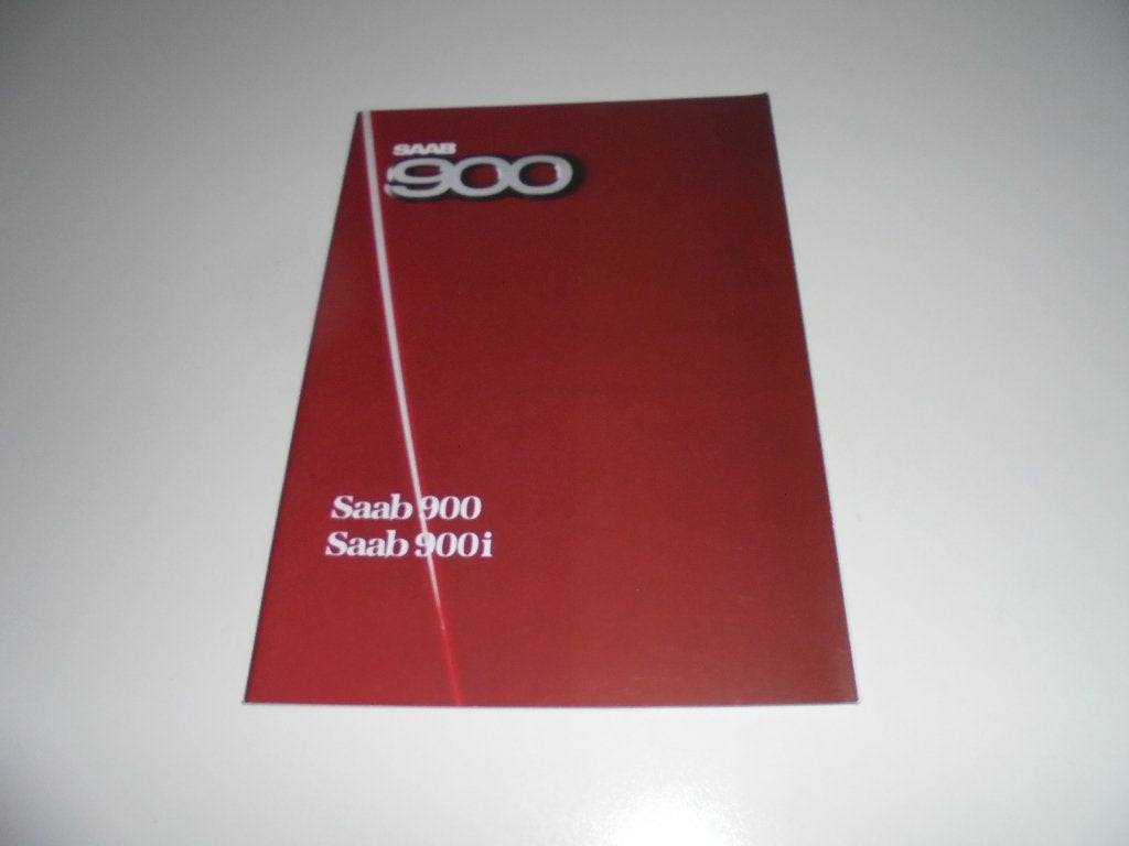 brochure Saab 900/900i  1986, Boeken, Ophalen of Verzenden, Nieuw, Overige merken
