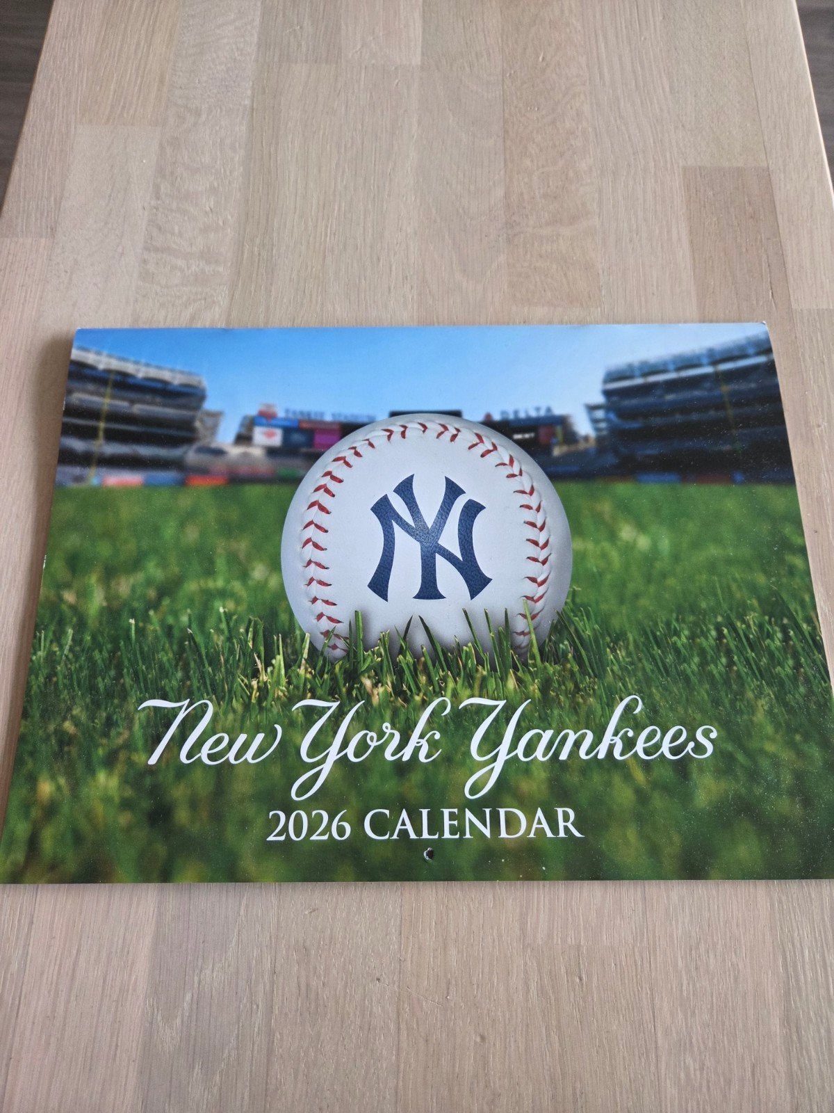 New York Yankees kalender seizoen 2026, Ophalen of Verzenden, Nieuw, Buitenlandse clubs, Boek of Tijdschrift