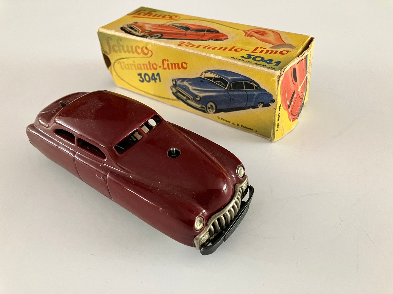 Schuco 3041 varianto met doosje, Antiek en Kunst, Ophalen of Verzenden