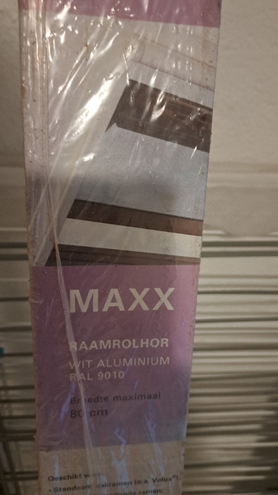 Bruynzeel raam rolhor 80cm ral 9010, Ophalen, Nieuw, Overige typen, Minder dan 200 cm