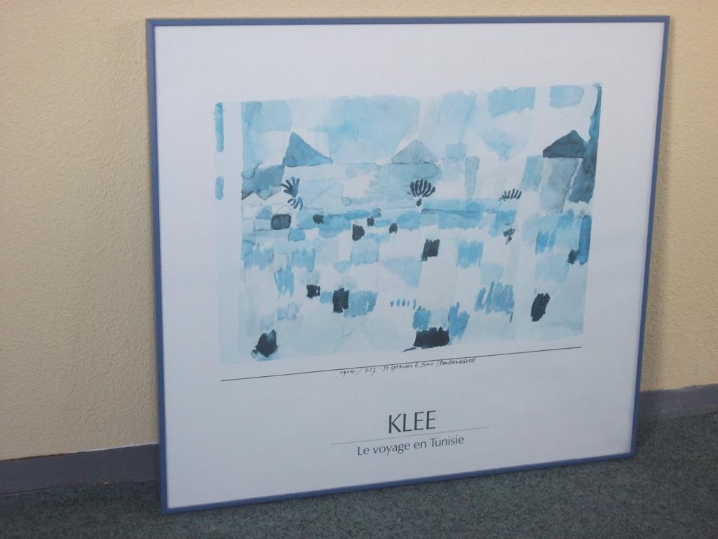 Klee: poster: Le voyage en Tunisie, Ophalen