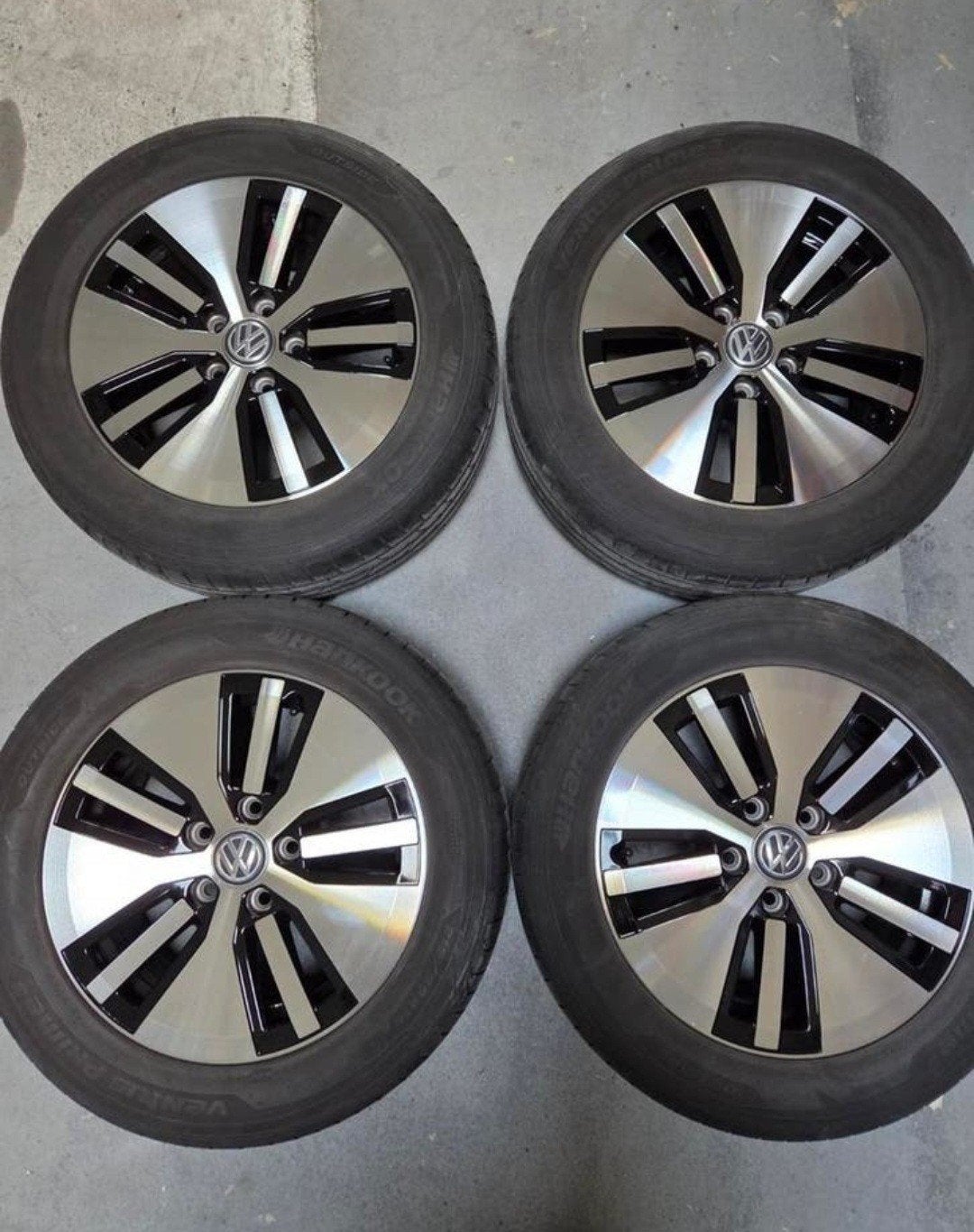 Originele volkswagen velgen, Auto-onderdelen, Banden en Velgen, Ophalen, 16 inch, Banden en Velgen, Personenwagen