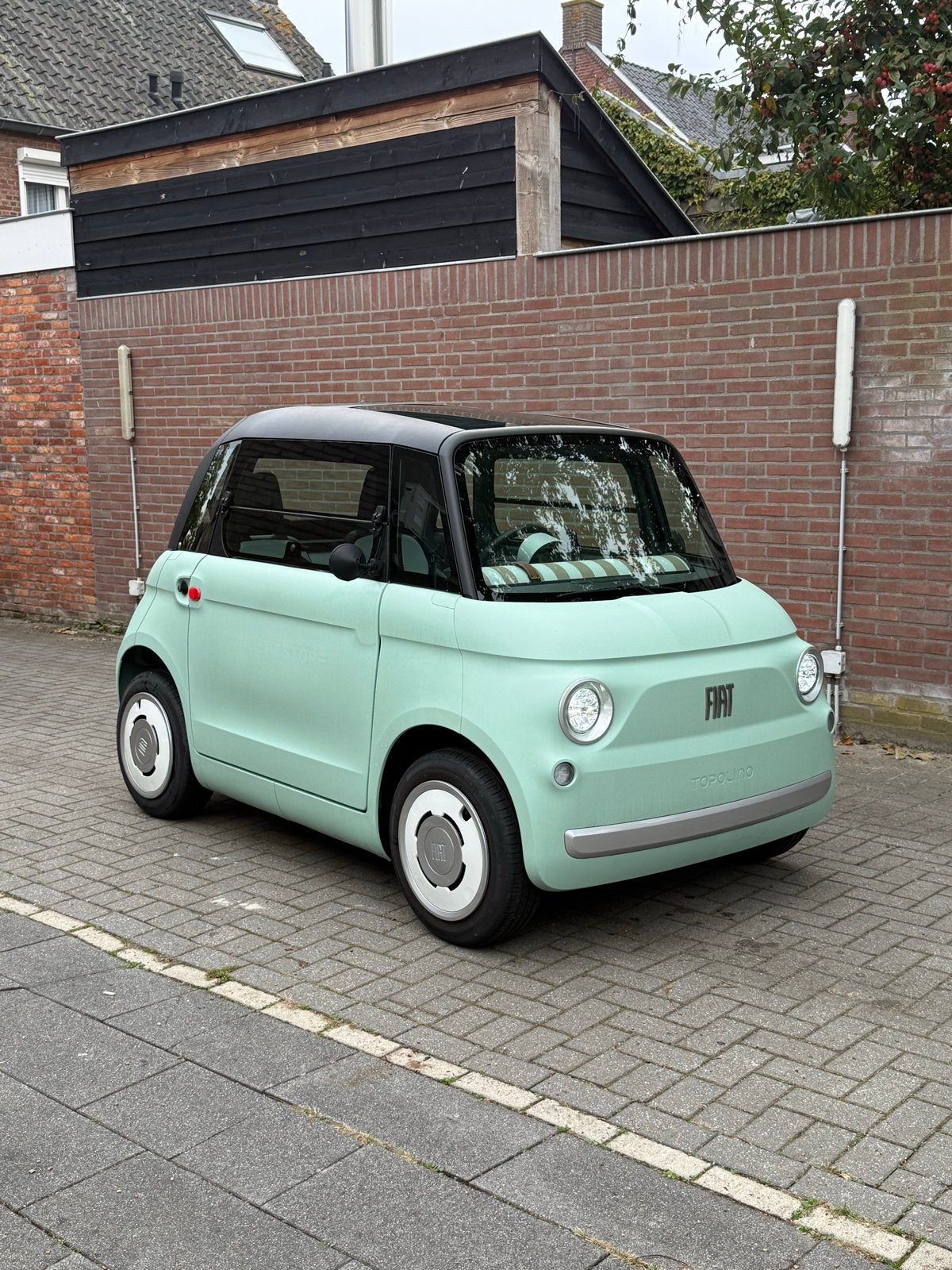 FIAT Topolino zo goed als nieuw, Ophalen, Zo goed als nieuw, 46 km of meer, Overige merken