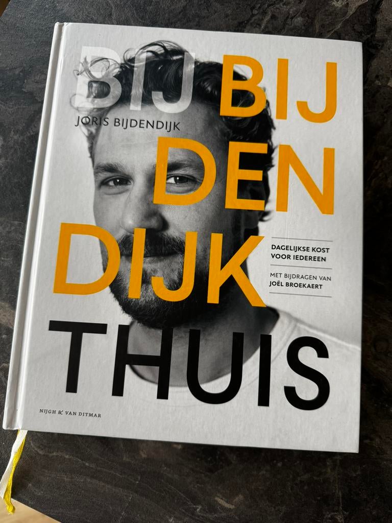 Kookboek joris bijdendijk gesigneerd, Ophalen of Verzenden, Zo goed als nieuw, Overige onderwerpen