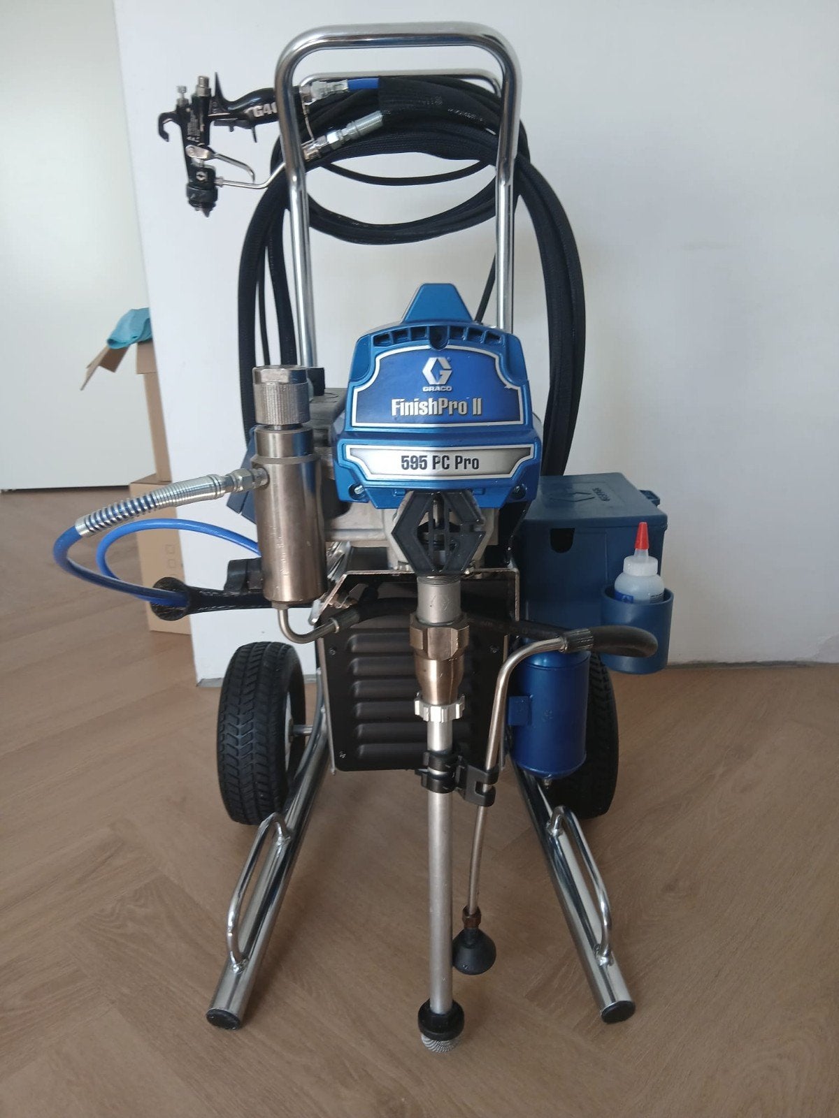 GRACO FinishPro II 595

Demo model

komt het G40 Air assist, Ophalen, Zo goed als nieuw, Verfspuit of Verfpomp