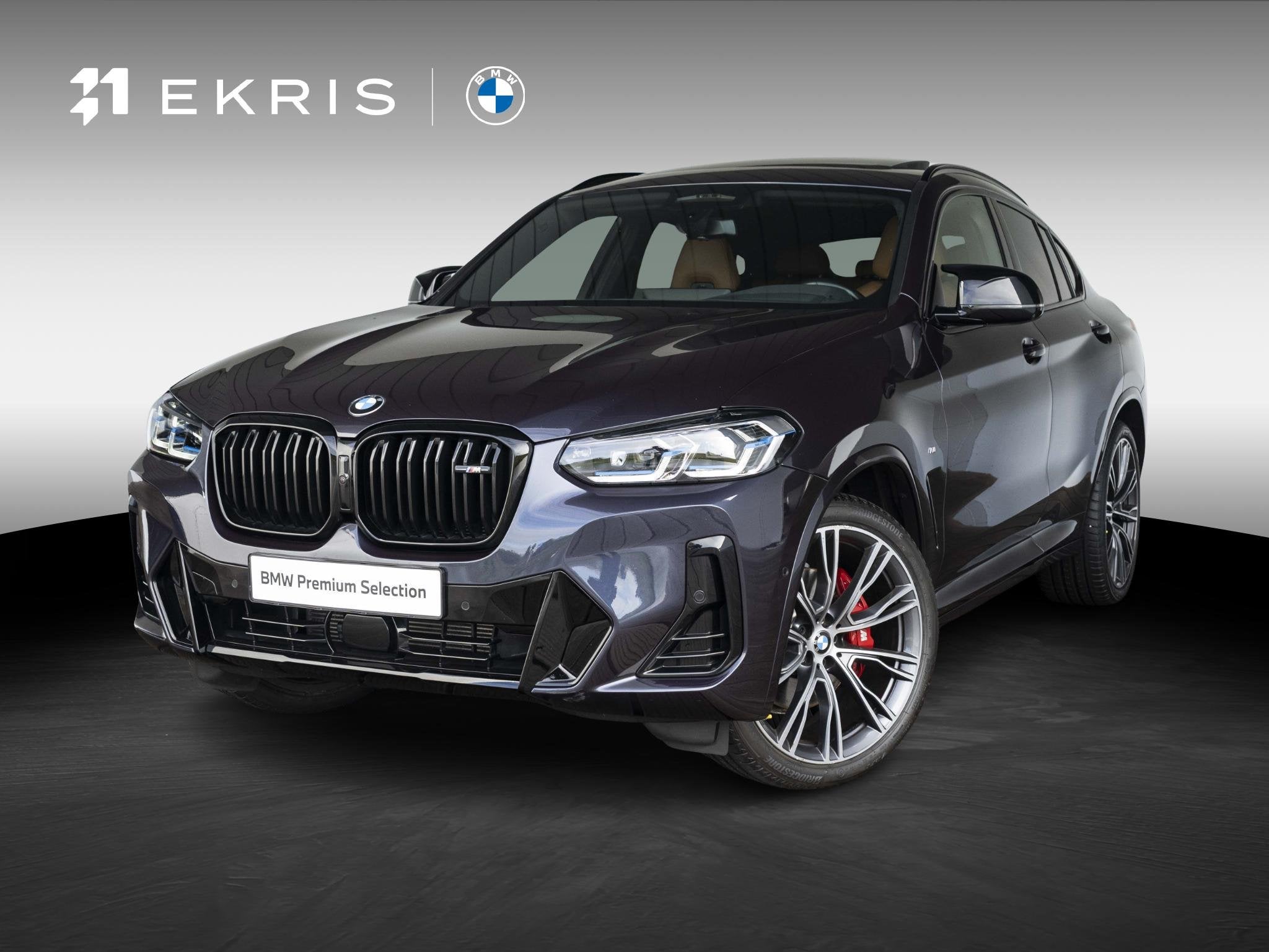 BMW X4 M40i | High Executive | M Sport Plus Pack | Macaoblau, Auto's, Gebruikt, Blauw, 360 pk, 120 €/maand