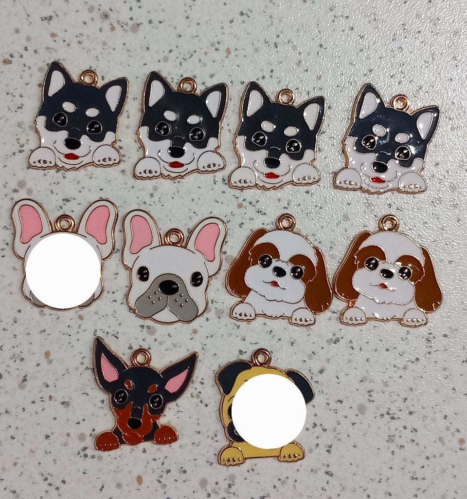 Honden metalen bedels, Ophalen of Verzenden, Nieuw, Bedel