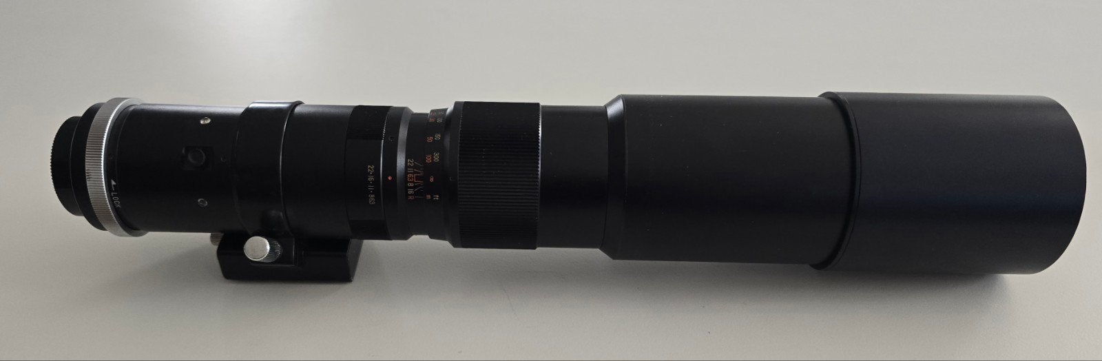 Kenlock Telelens 400mm f/6.3 met M42 schroefdraad. vintage, Gebruikt, Handmatige focus, Overige merken, M42
