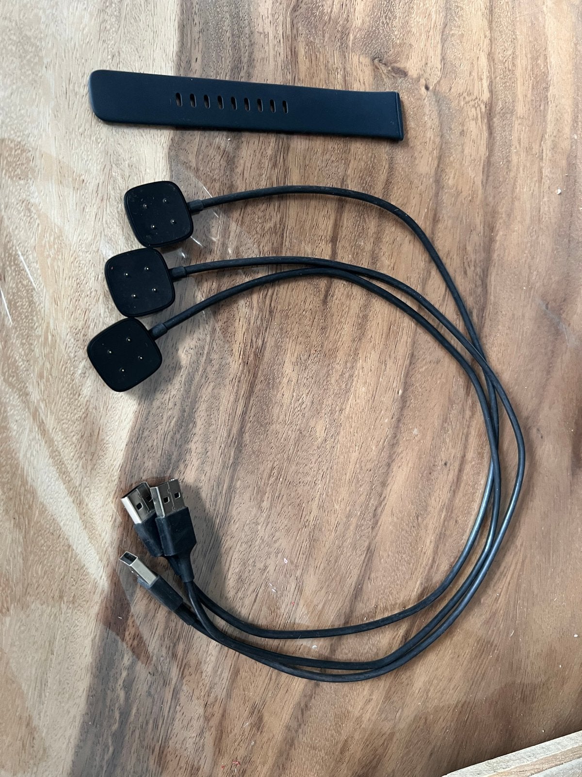 Fitbit opladers en bandje, Ophalen of Verzenden, Gebruikt, Zwart, Android