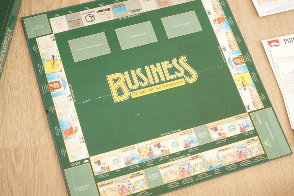 Business: Het spel van het bedrijfsleven, Een of twee spelers, Ophalen, Parker / Clipper