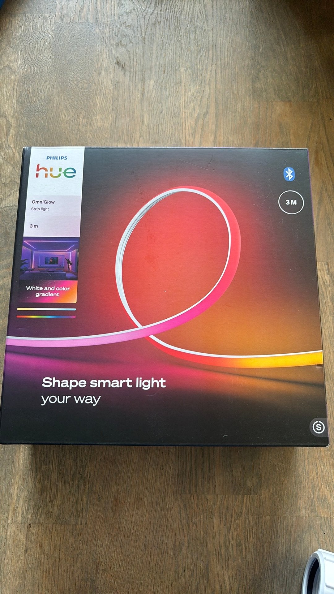 Sealed! Philips Hue Omniglow 3 meter incl. Factuur, Huis en Inrichting, Ophalen of Verzenden, Zo goed als nieuw, E27 (groot), Led-lamp