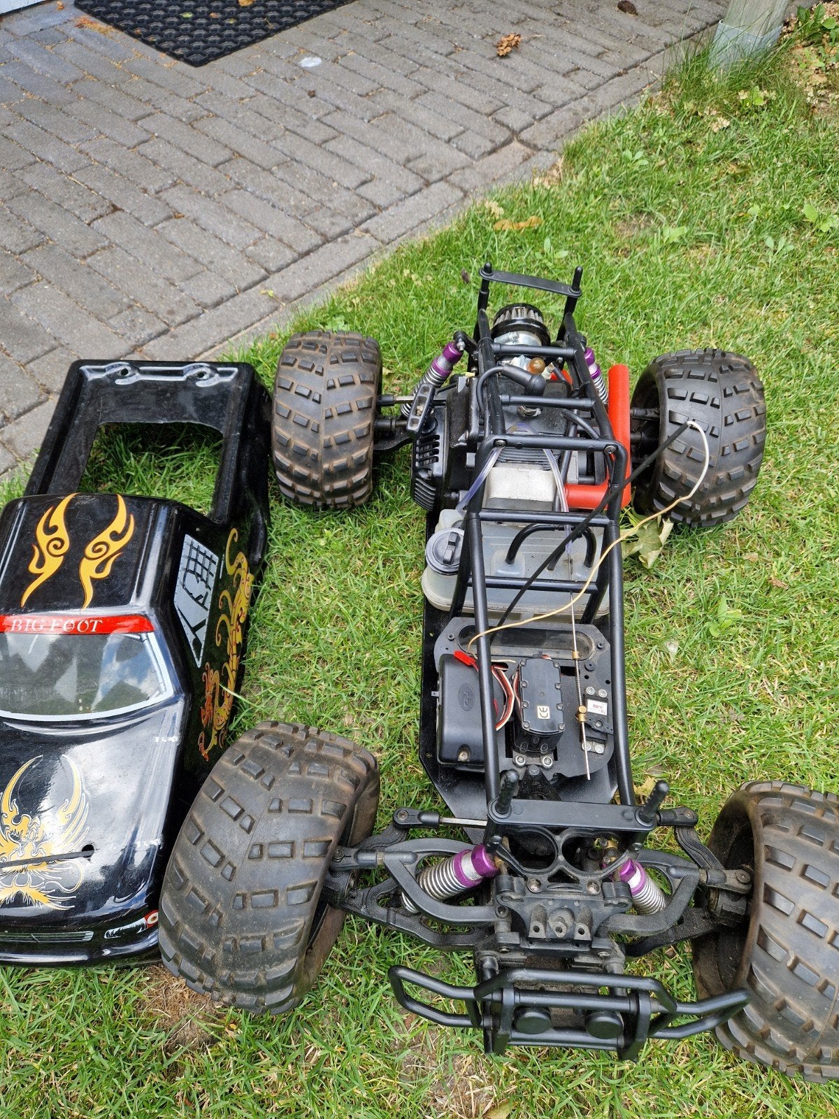 TE RUIL: Benzine RC auto voor complete RC hobby, Ophalen
