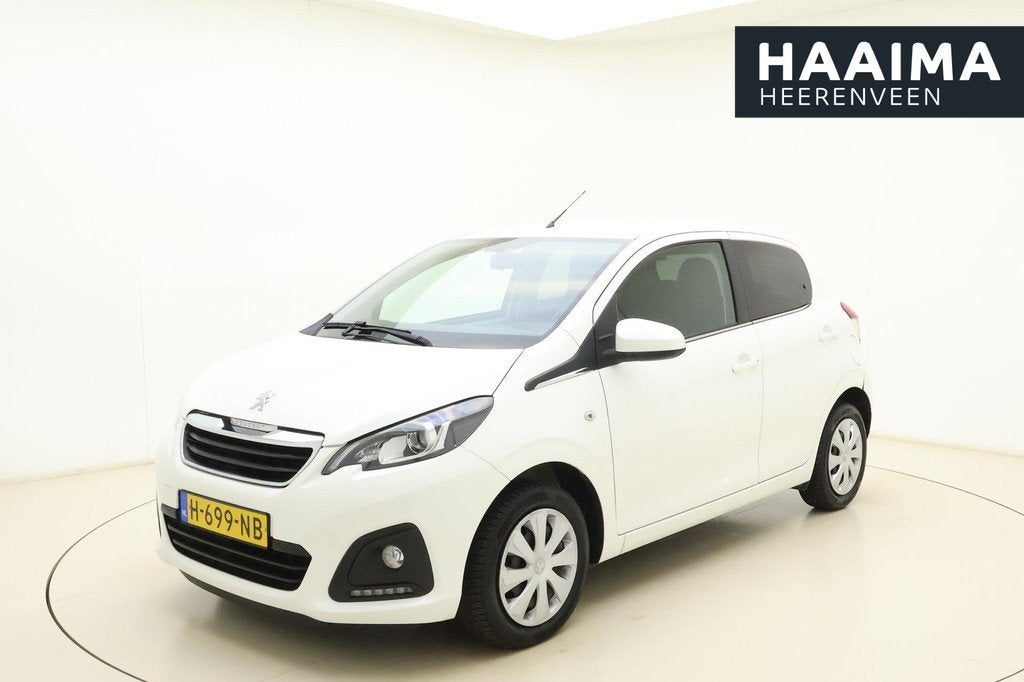 Peugeot 108 1.0 e-VTi Active 72 PK | BTW auto | Airco | Elec, Voorwielaandrijving, Stof, Gebruikt, 4 stoelen