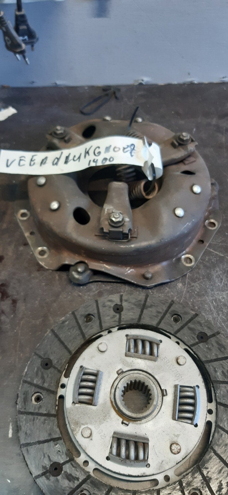 Koppelingsplaat + drukgroep Volvo 66, Ophalen of Verzenden, Volvo