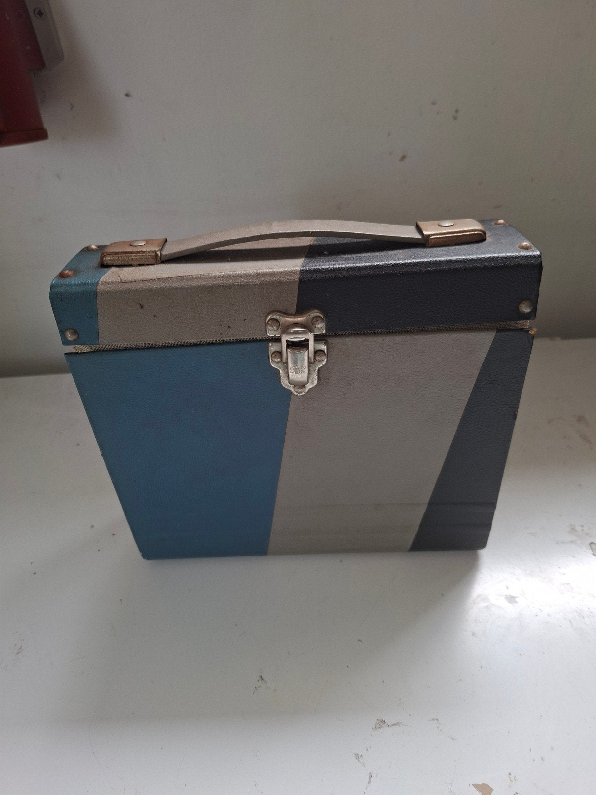 Vintage accordeon archiefdoos, Ophalen of Verzenden, Gebruikt