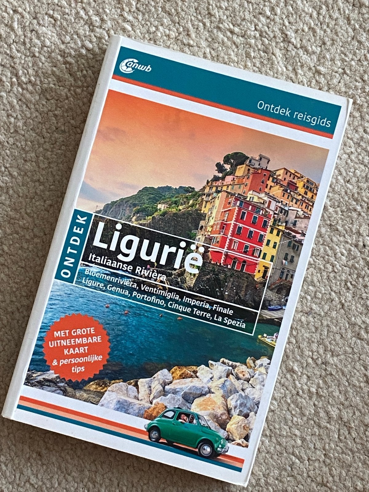 ANWB Ontdek Reisgids Ligurië - Italië, Boeken, Europa, Ophalen of Verzenden, Zo goed als nieuw, Reisgids of -boek