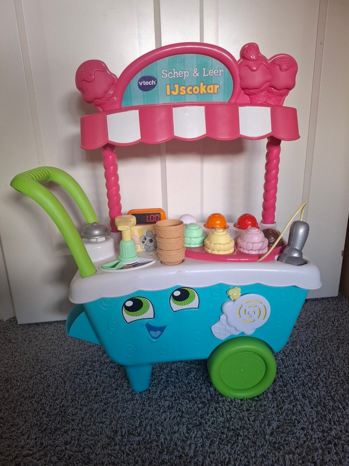 Vtech Ijscokar, Ophalen, Zo goed als nieuw, Kunststof