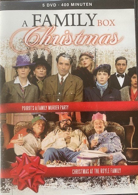 5 DVD Kerstbox | Poirot's Family Murder Party, Boxset, Drama, Ophalen of Verzenden, Zo goed als nieuw