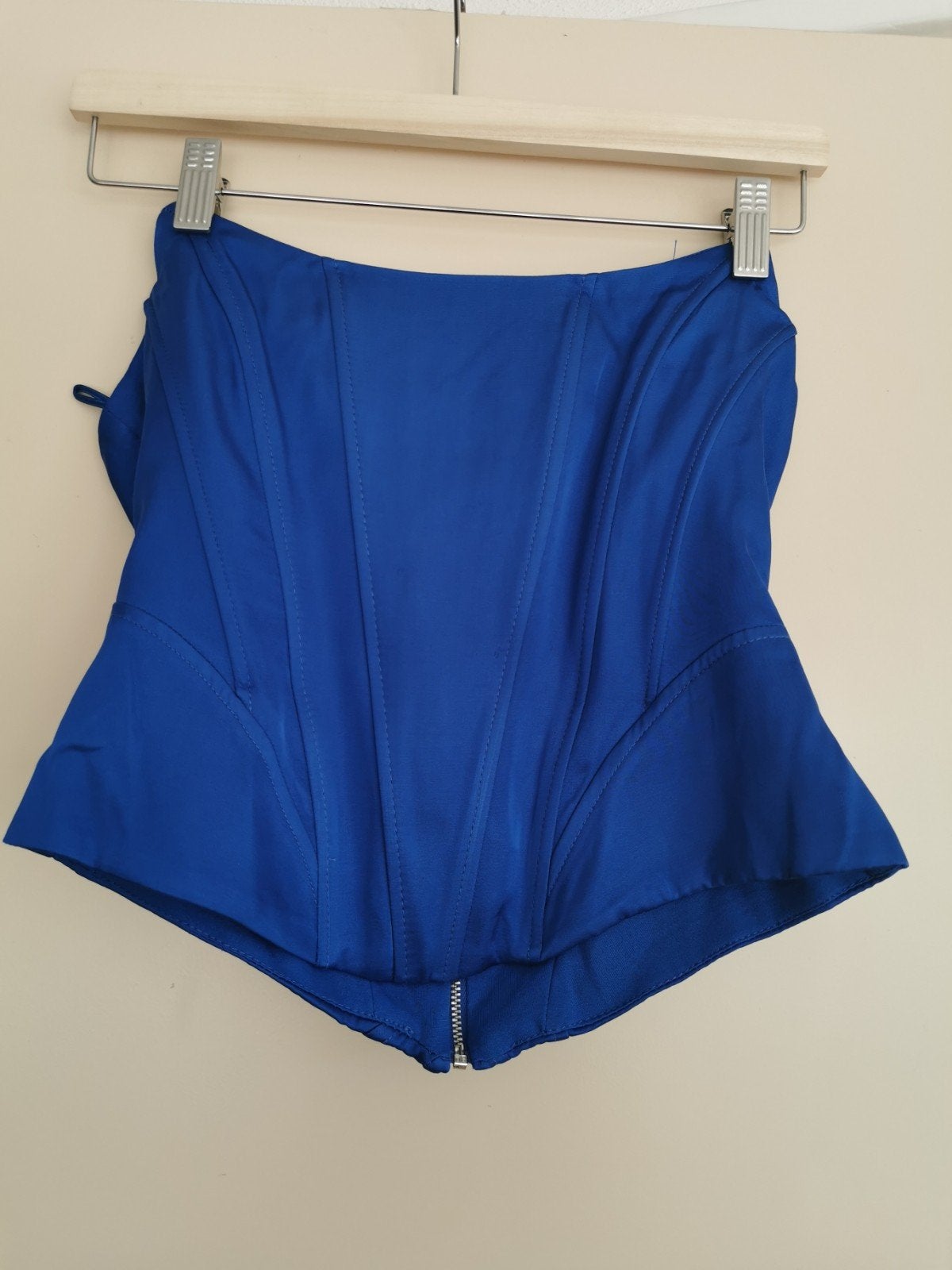 Zara top maat S, Blauw, Zara, Ophalen of Verzenden, Gedragen