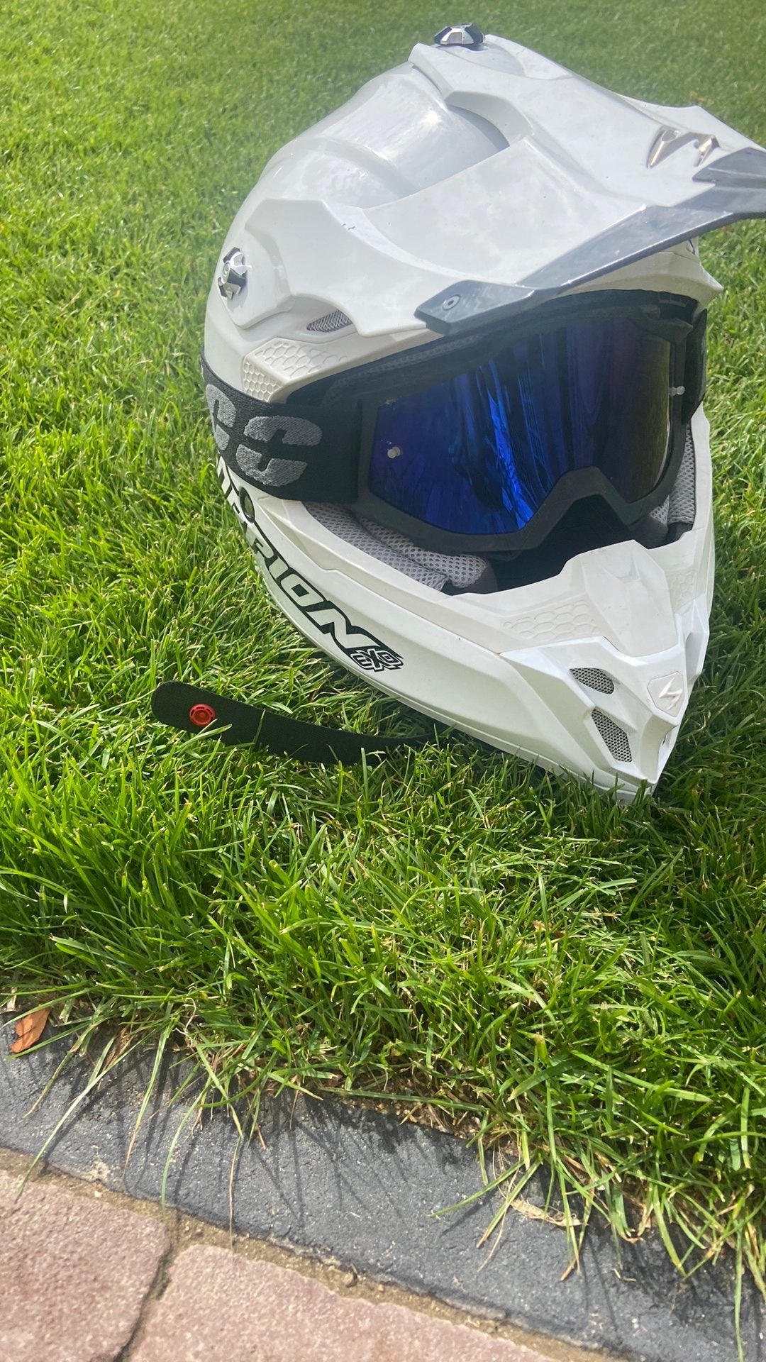 Scorpion crosshelm maat m, Motoren, Kleding | Motorhelmen, Overige merken, XS, Offroadhelm, Ophalen of Verzenden
