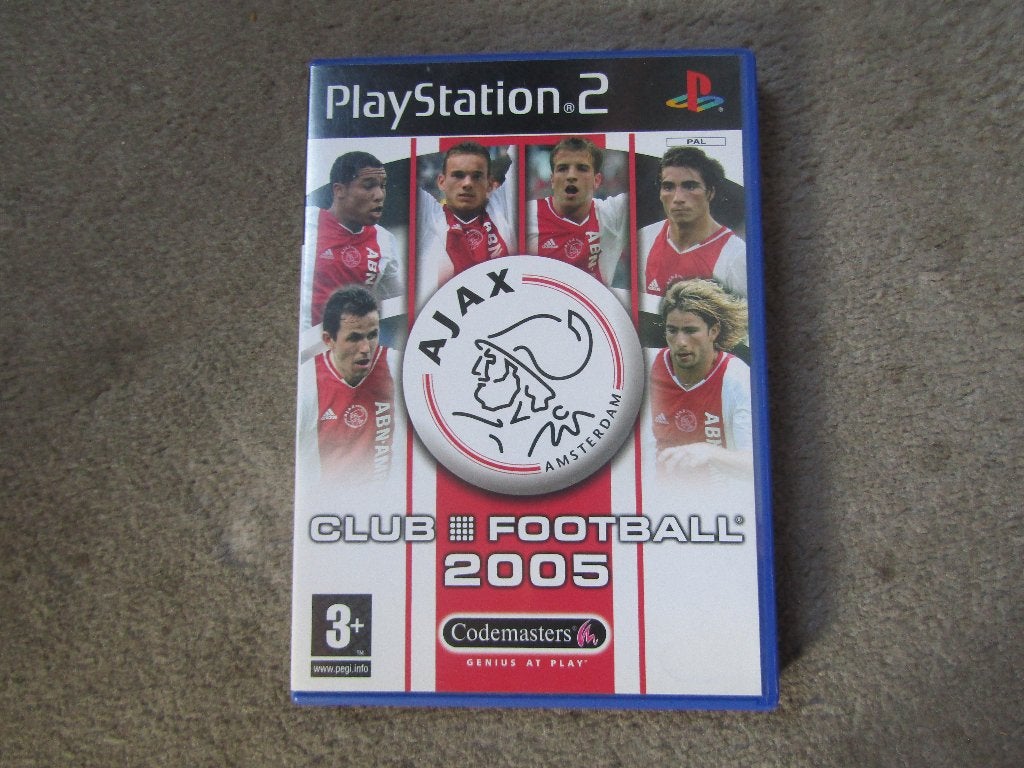 Playstation 2 spel: Ajax - Club football 2005, Gebruikt, 1 speler, Ophalen of Verzenden, Vanaf 3 jaar