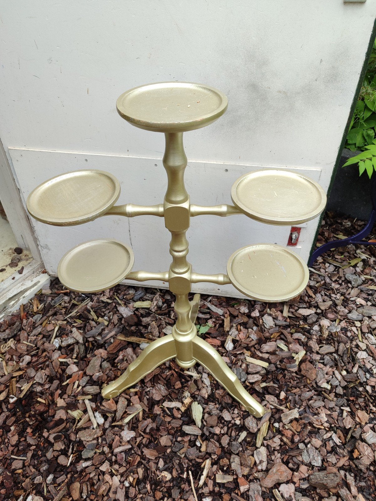 Planten tafel, Ophalen, Gebruikt, Hout, Draaibaar