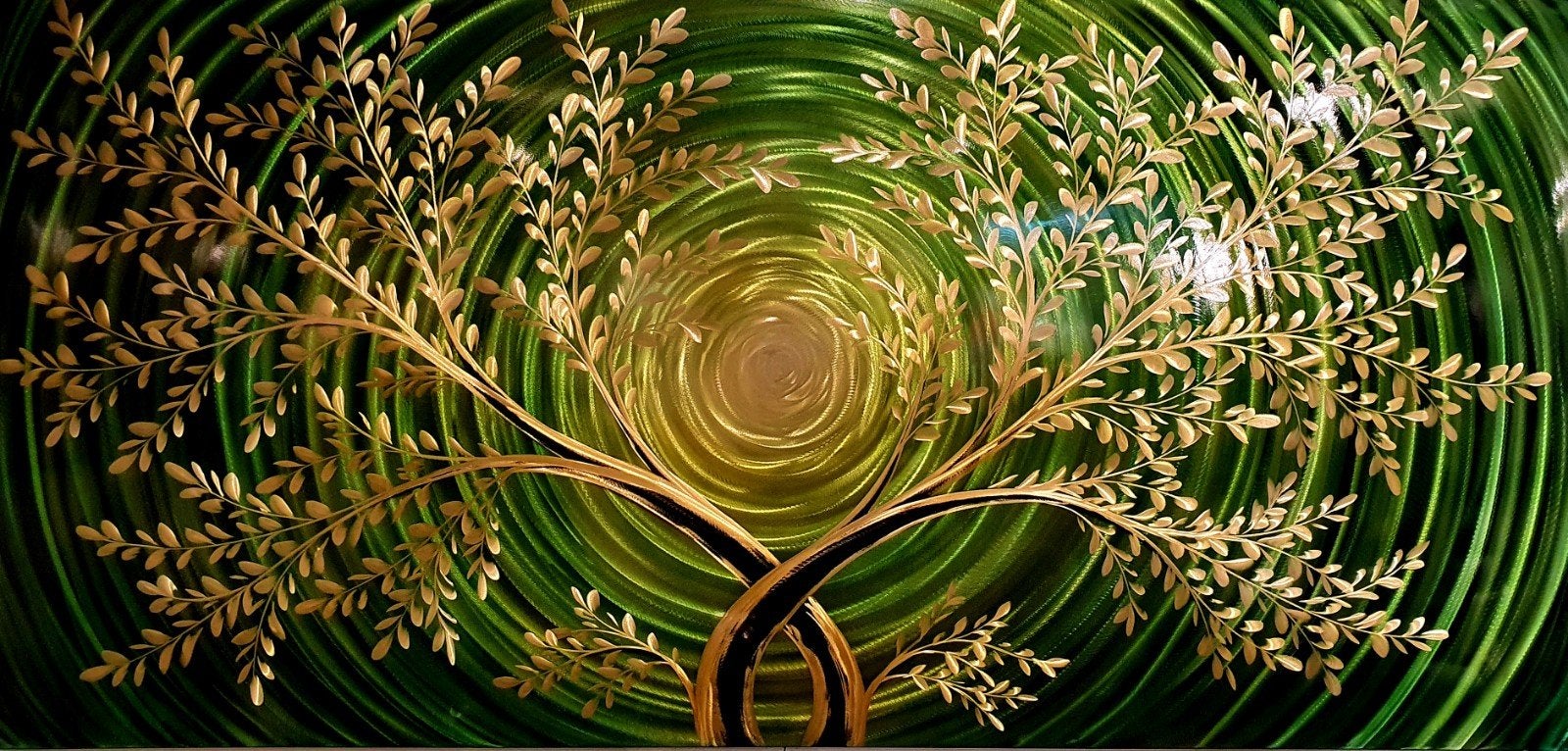 xxl aluminium wandkunst, Ophalen, 230 cm, Nieuw, Schilderij