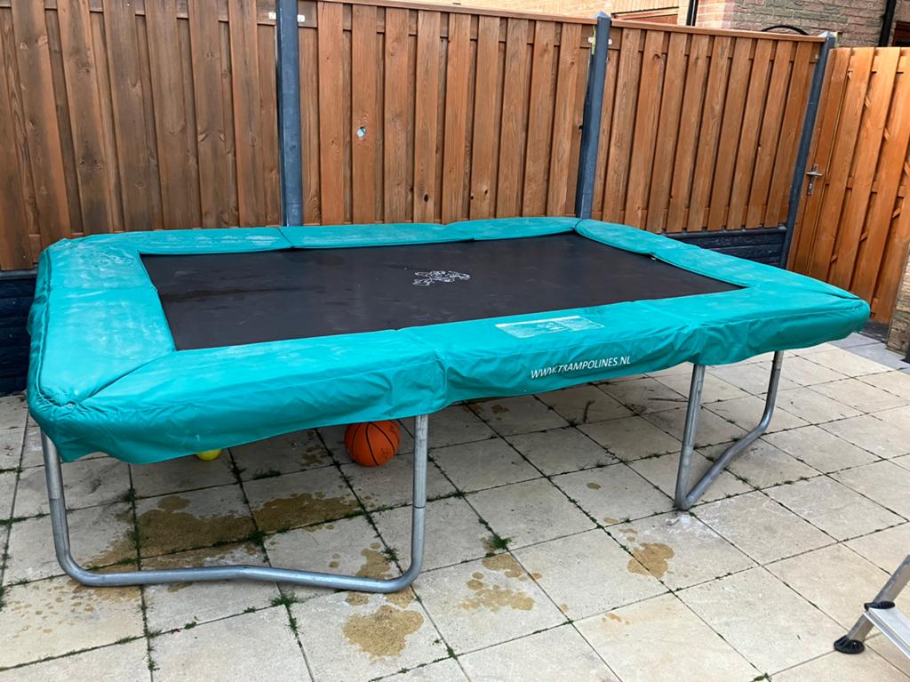 Magic Jump Trampoline met Veiligheidsnet, Ophalen, Gebruikt