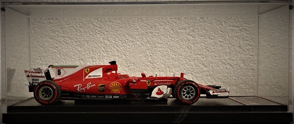 BBR Ferrari SF70-H Vettel GP Brasile Winner Limited 299, Hobby en Vrije tijd, Ophalen of Verzenden, Nieuw, Auto, Overige merken