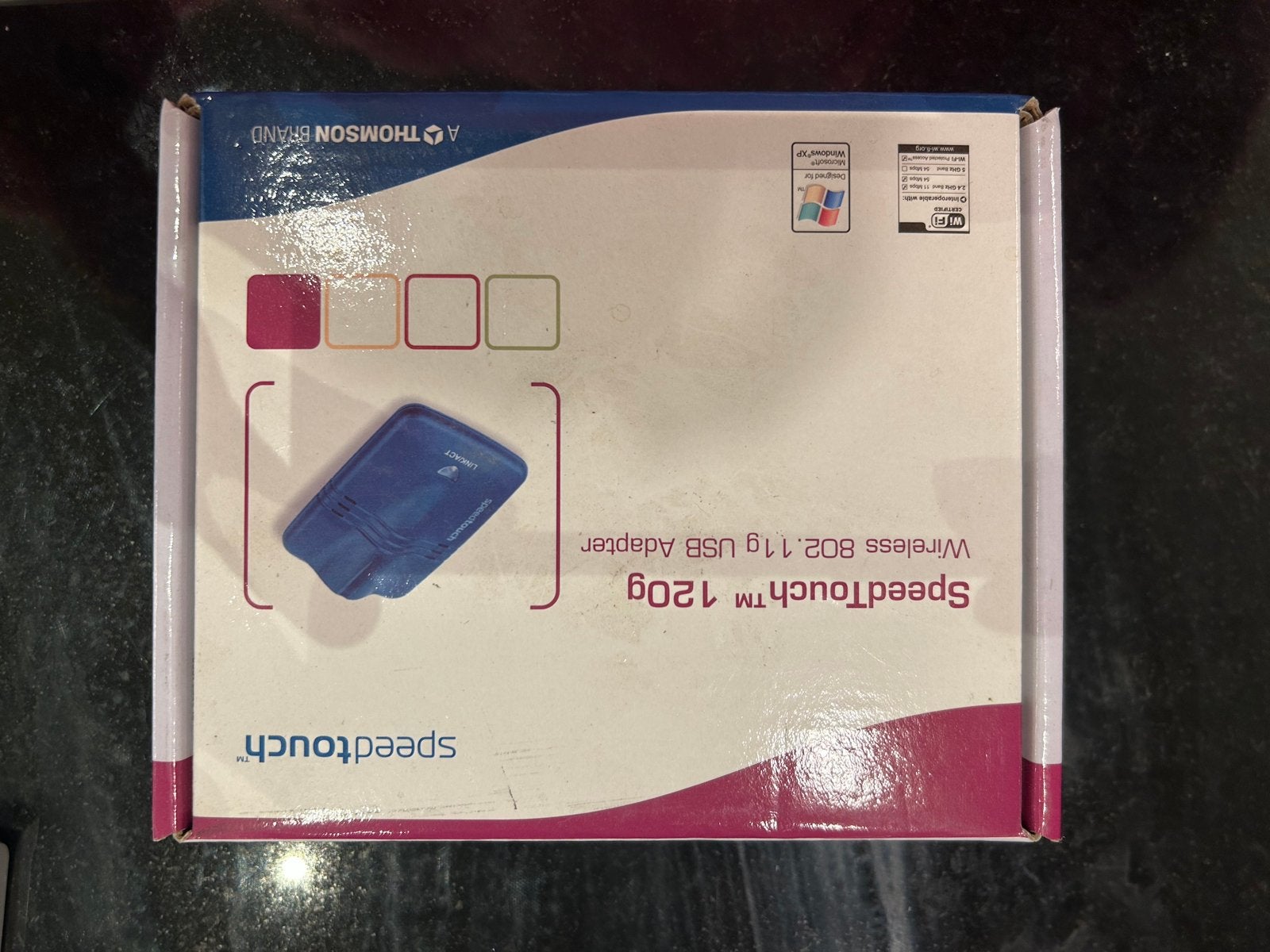 Nieuw SpeedTouch TM 120g Wireless 802.11g USB Adapter, Computers en Software, Ophalen of Verzenden, Nieuw