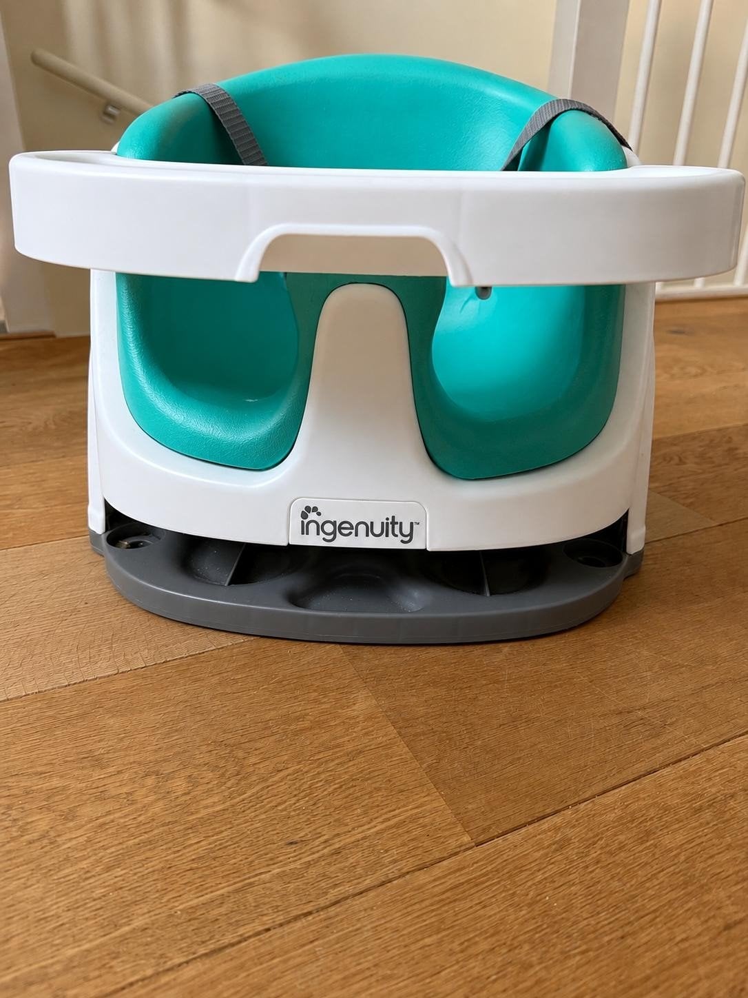 Ingenuity Baby Base 2-in-1 Zitje met Eetblad, Ophalen, Zo goed als nieuw, Overige typen, Afneembaar eetblad