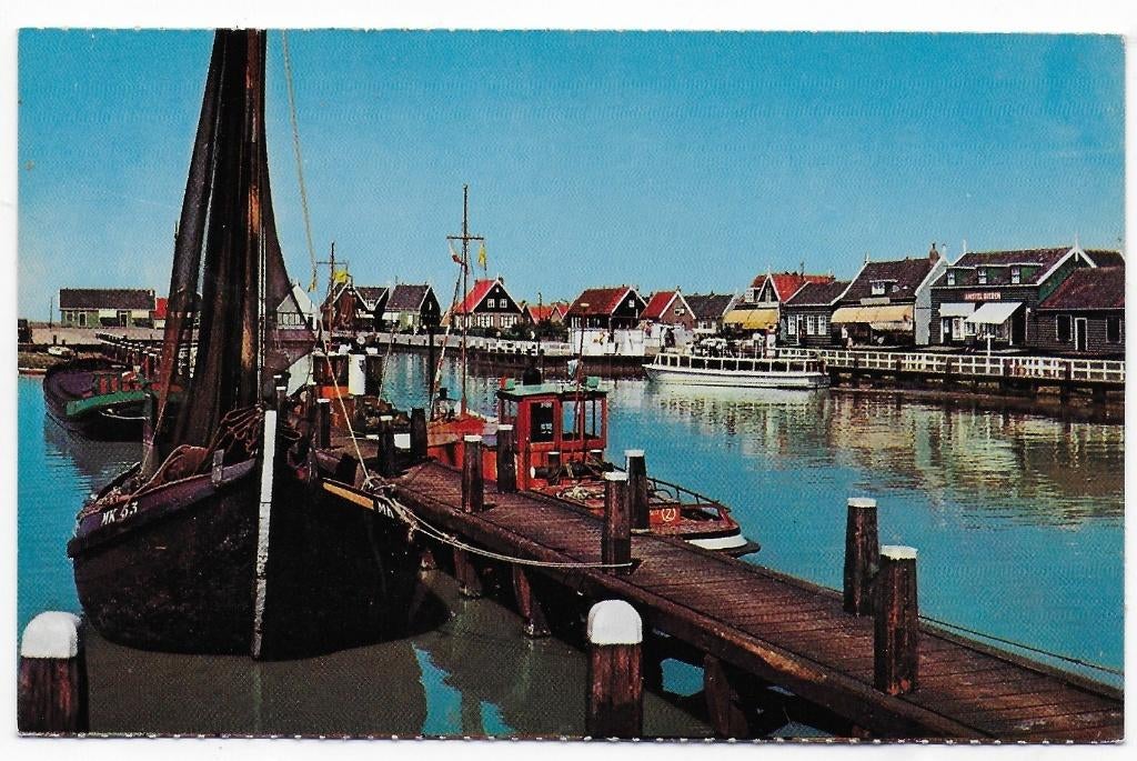 Marken ongelopen Ansichtkaart (B2512, Verzamelen, Ophalen of Verzenden, 1980 tot heden, Ongelopen, Noord-Holland