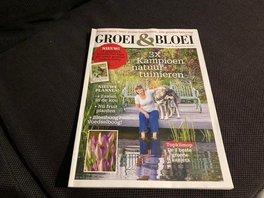 🏡 Groei & Bloei - 1 - 2026, Ophalen of Verzenden, Gelezen, Tuinieren en Tuinplanten