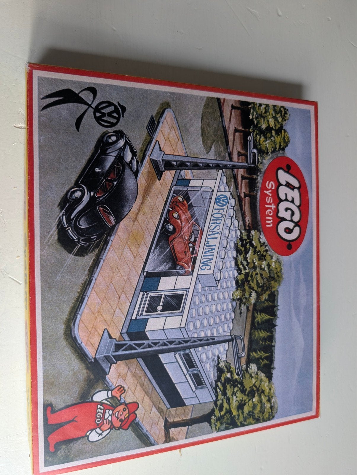 LEGO 1307 system Volkswagen Garage Set, Ophalen of Verzenden, Zo goed als nieuw, Overige merken