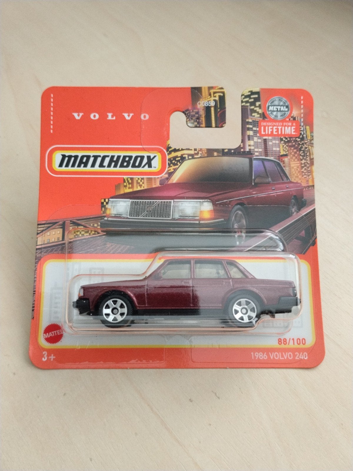 Matchbox 1986 volvo 240, Ophalen of Verzenden, Nieuw, Auto
