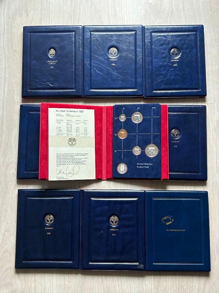 Gulden mappen 1983 - 1995, Ophalen of Verzenden, Koningin Beatrix