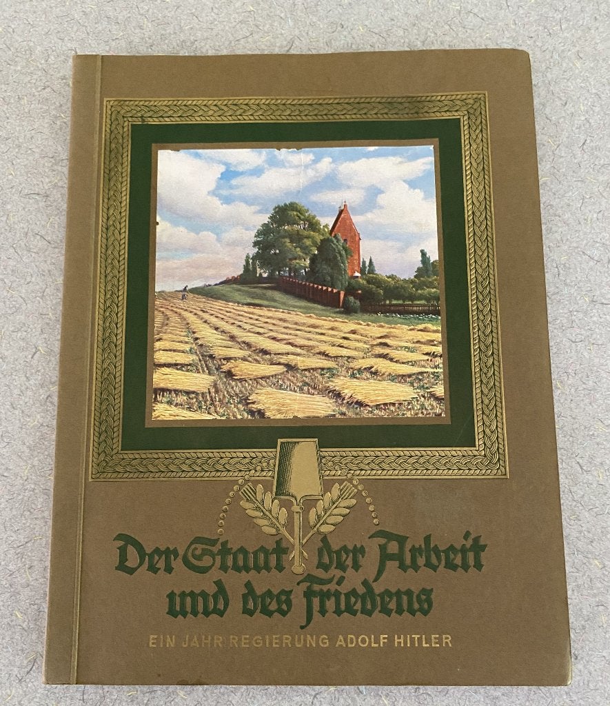 Plaatjesalbum Der Staat der Arbeit und des Friedens, Verzamelen, Ophalen of Verzenden, Overige soorten, Duitsland, Boek of Tijdschrift