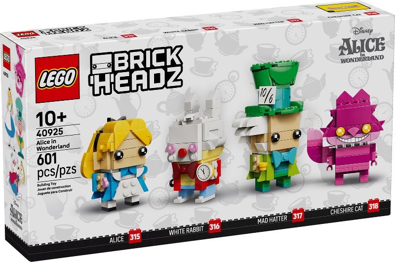 Lego 40925 Brickheadz Disney Alice in Wonderland sealed nw, BrickHeadz, Lego, Nieuw, Ophalen of Verzenden
