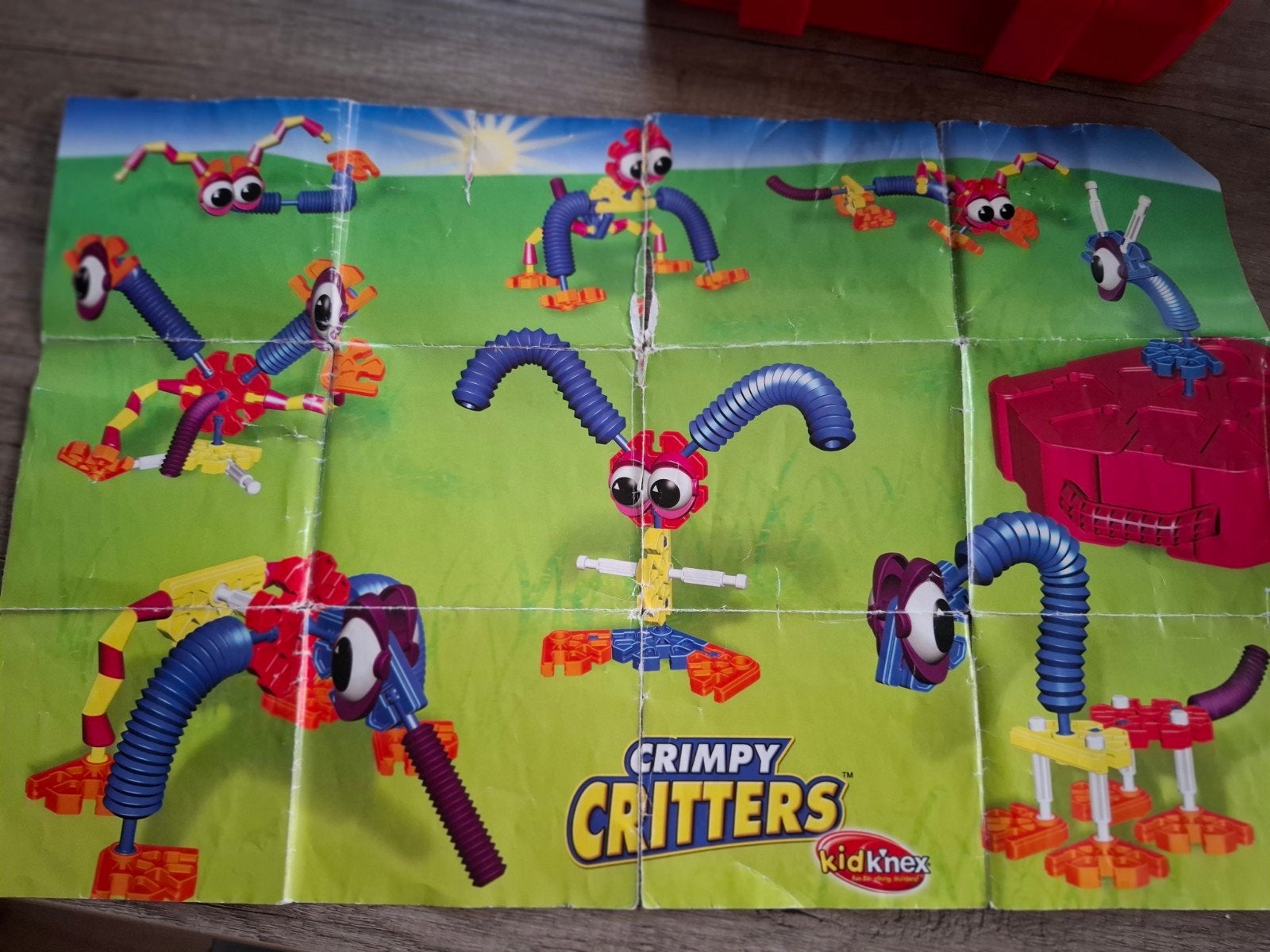 Kid K'nex Crimpy Critters Bouwset - Compleet met doos, Ophalen of Verzenden, Gebruikt, K'nex