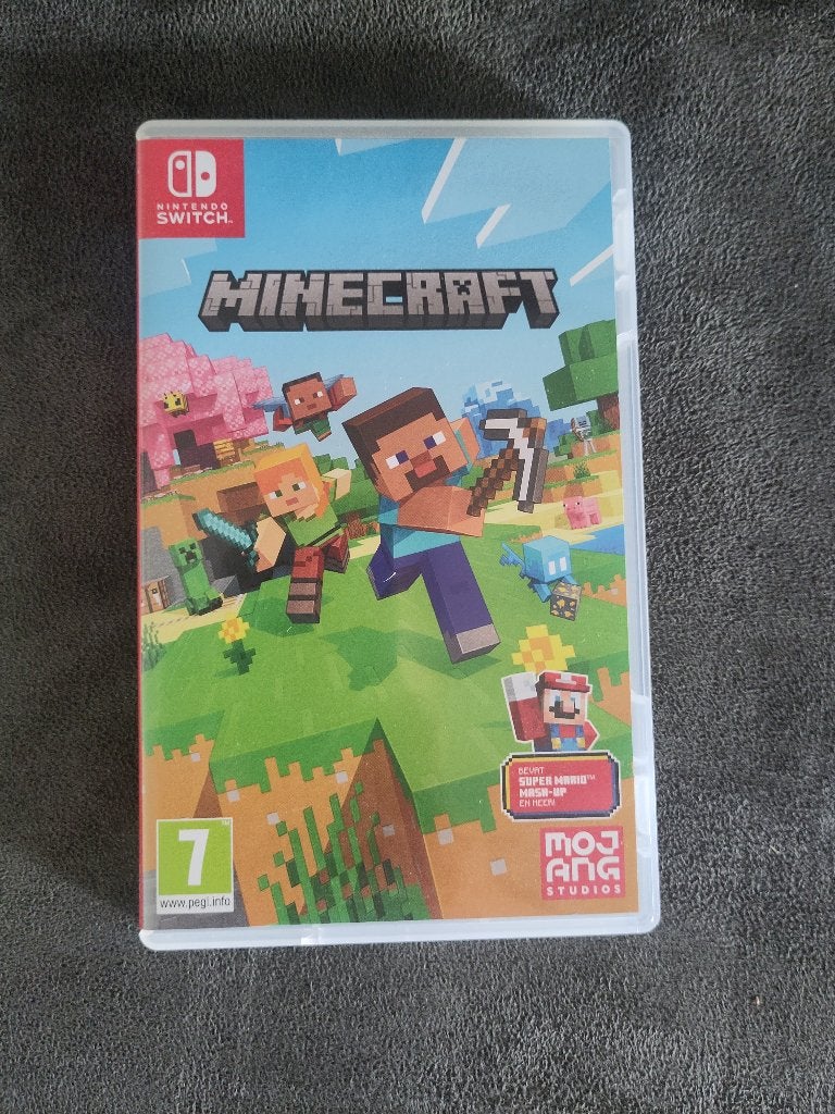 Minecraft Voor Nintendo Switch, Spelcomputers en Games, Games | Nintendo Switch, Ophalen, Online, Gebruikt, 3 spelers of meer
